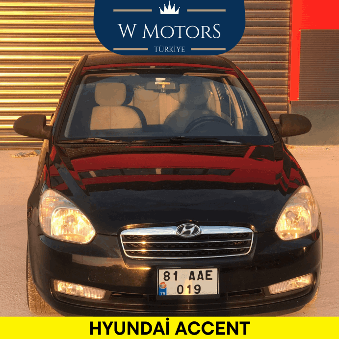 SATILIK HYUNDAİ ACCENT - W Motors Türkiye